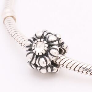 Authentic PANDORA April Birthday Blooms Charm - 790580BK